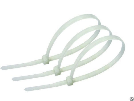 Хомут/стяжка 3,6мм*200мм  белый